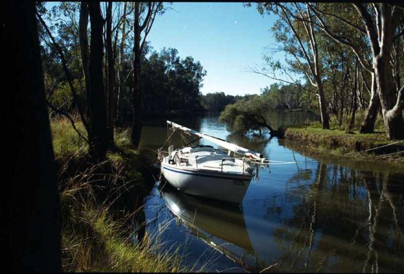 [photo - on Murray River]