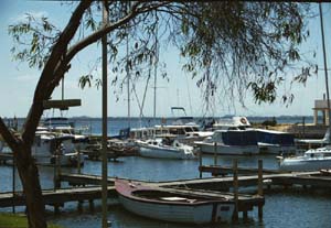 marina in Loch Sport