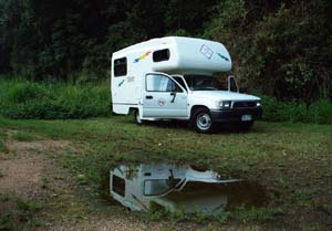 State Forest, Atherton Tablelands and our Matilda campervan